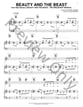 Beauty and the Beast piano sheet music cover